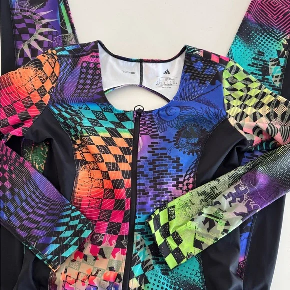 Nwot Jeremy Scott x Adidas jumpsuit sz L - Picture 7 of 12